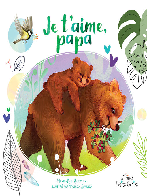 Cover image for Je t'aime papa